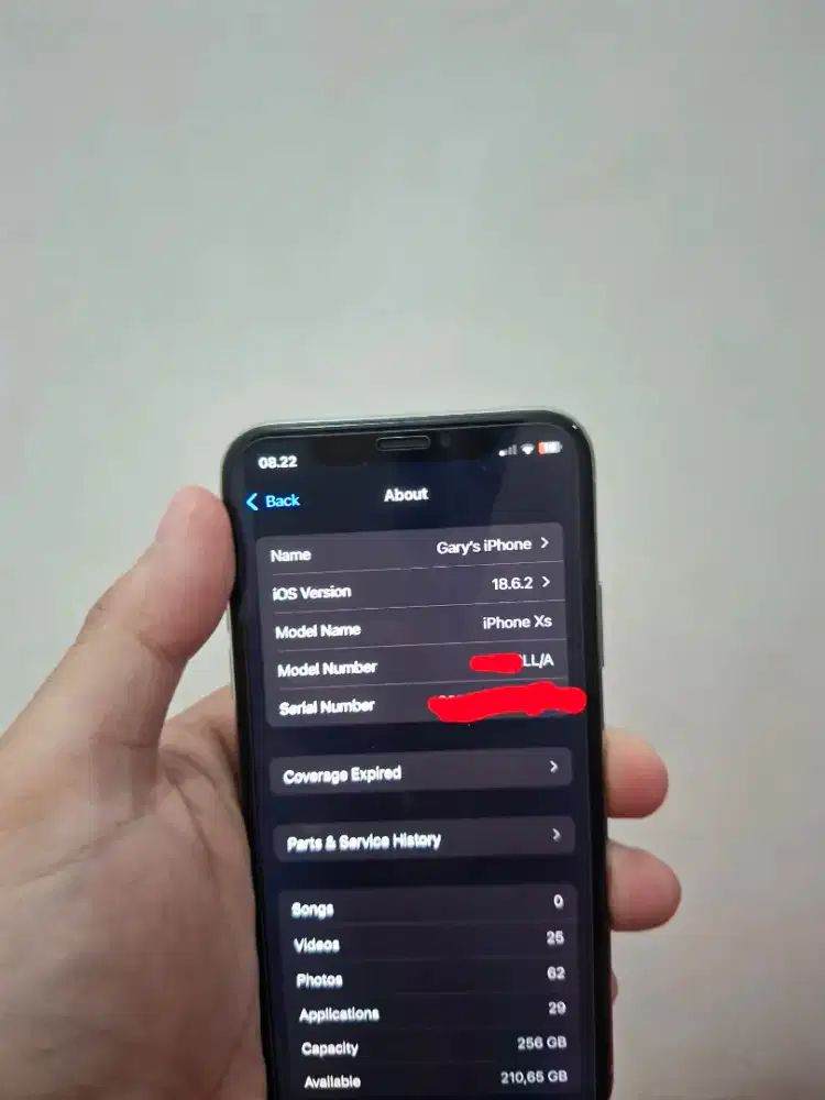 iPhone XS Silver 256 GB (smartfren only)