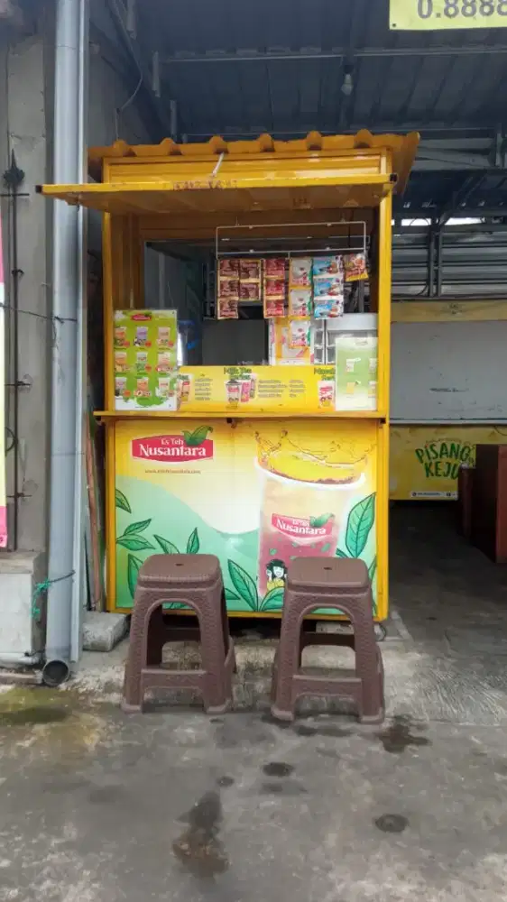 JUAL ROMBONG CONTAINER BOOTH JUALAN USAHA MALANG