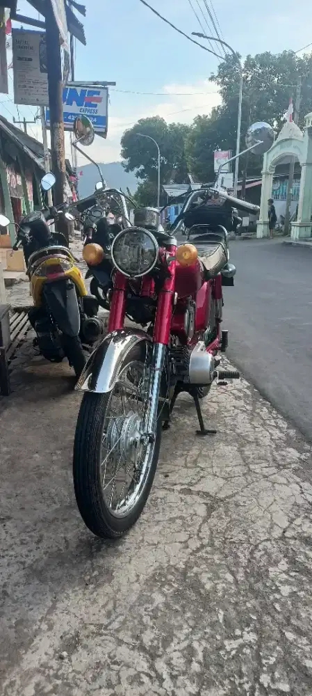 Dijual motor yamaha L2dx 1977