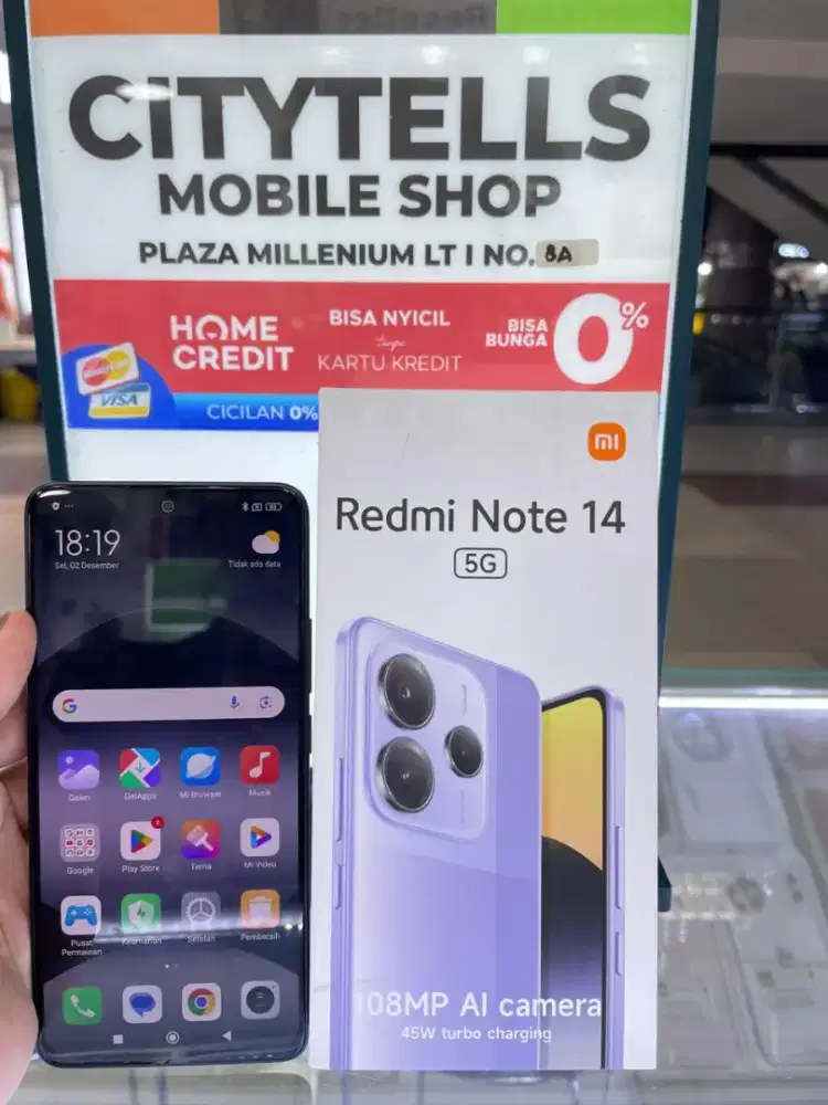 Xioami Note 14 5G 12/512 Garansi 12 Bulan