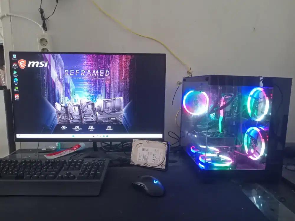 Dijual Murah PC + Monitor (Nego tipis)