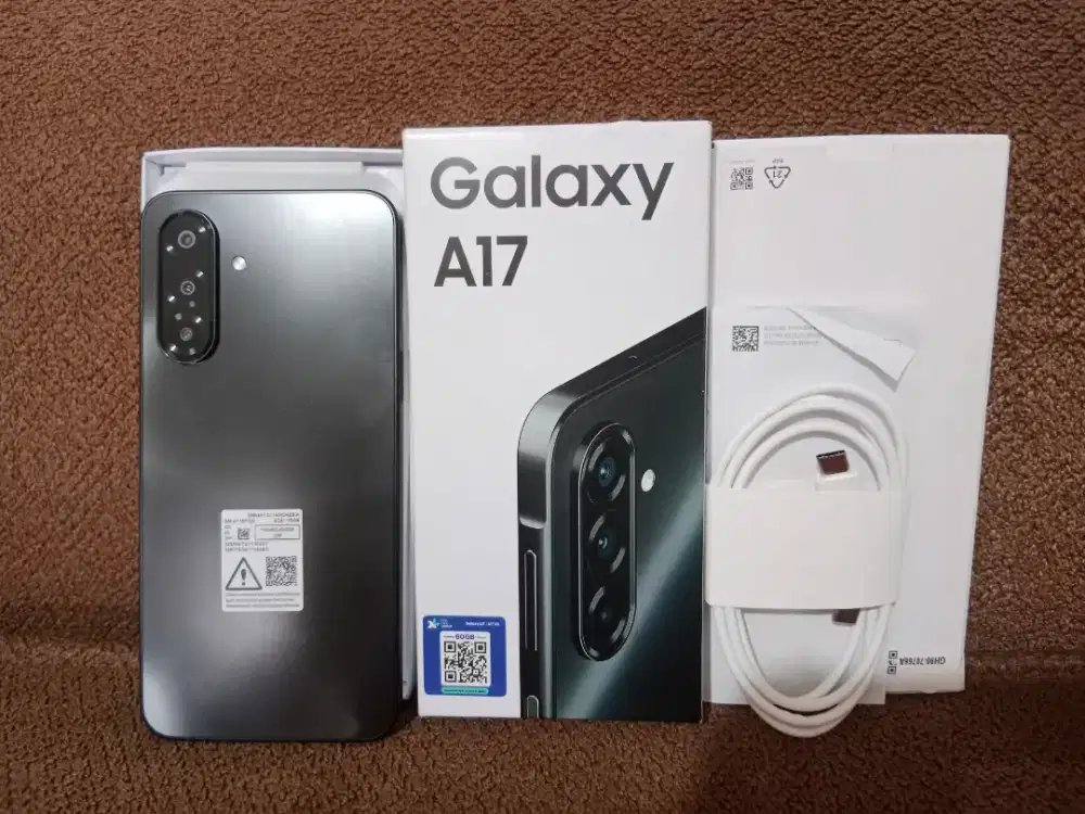 HP SAMSUNG A17 Ram 8/128gb FULLSET GARANSI RESMI PANJANG!!