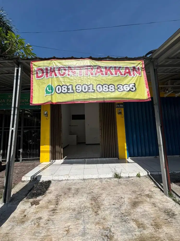 Sewa Ruko Strategis Plamongan Indah