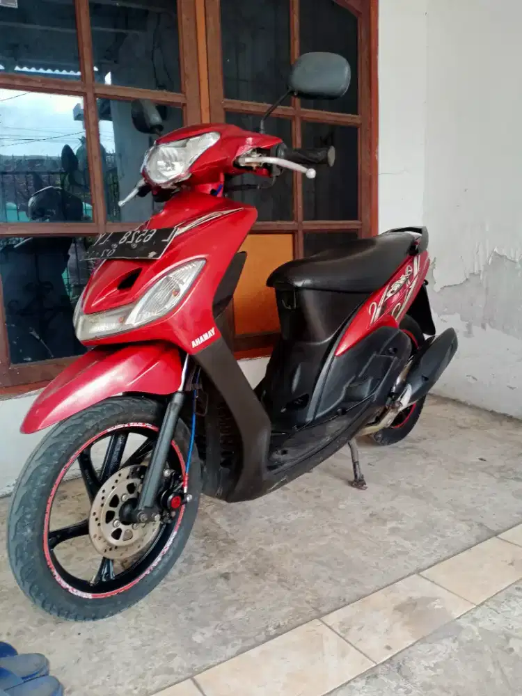 BU [Jual Cepat] Mio Smile 2010 Merah Maroon Surat Lengkap - Istimewah