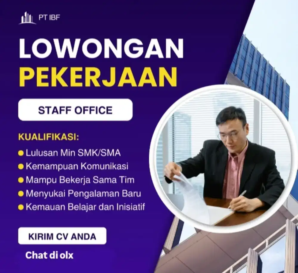 LOWONGAN PEKERJAAN