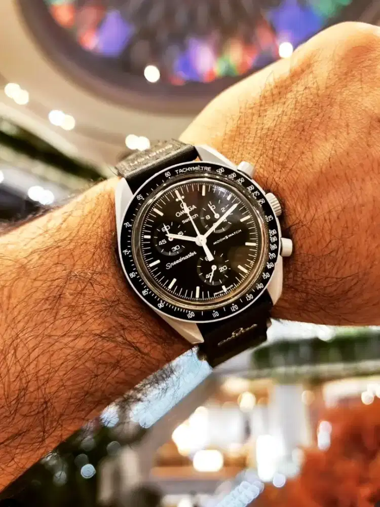 swatch X omega bioceramic 42mm