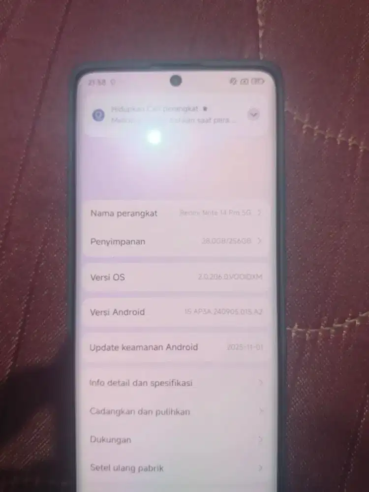 Hp Xiaomi redmi note 14 pro 5G