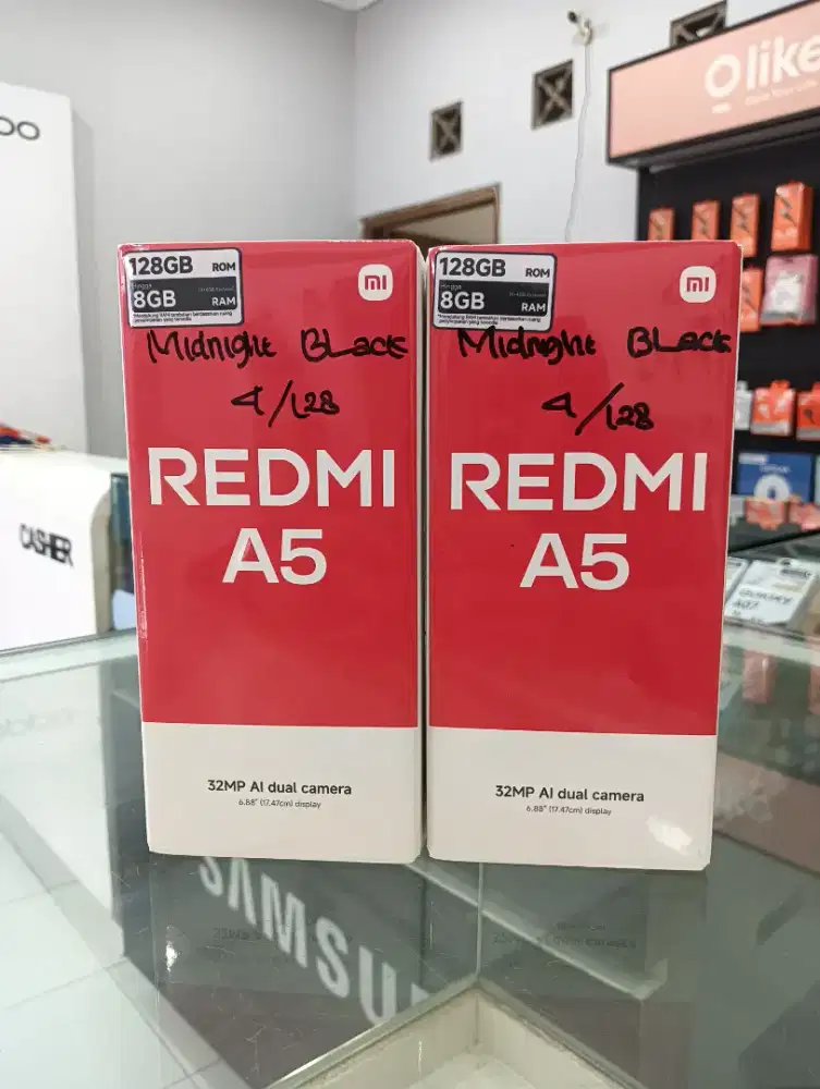 NEW REDMI A5 4+4/128 GARANSI RESMI SEGEL