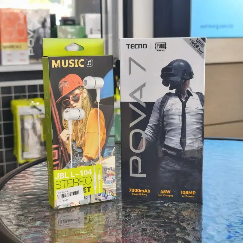 TECNO POVA 7 READY STOCK BISA BAYAR PAKAI LIMIT PAYLATER