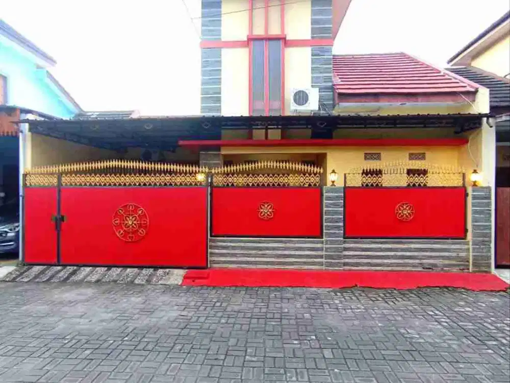 rumah cluster furnished siap huni di Gentan