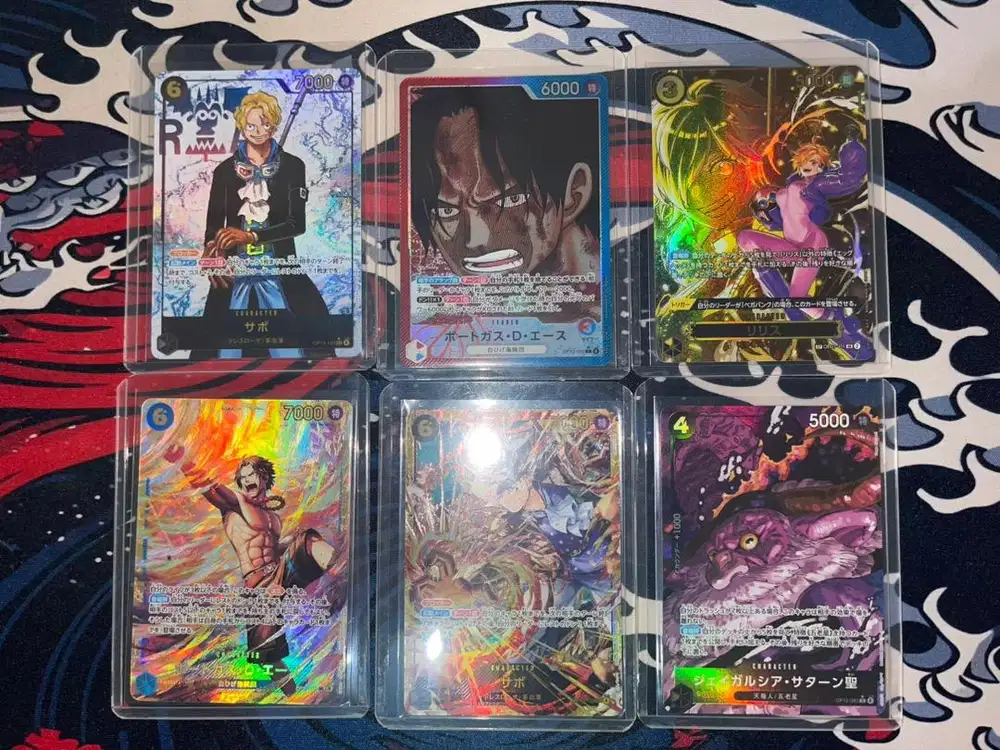 KARTU ONE PIECE OP13 SERIES (SR,R,SEC,L,AA)