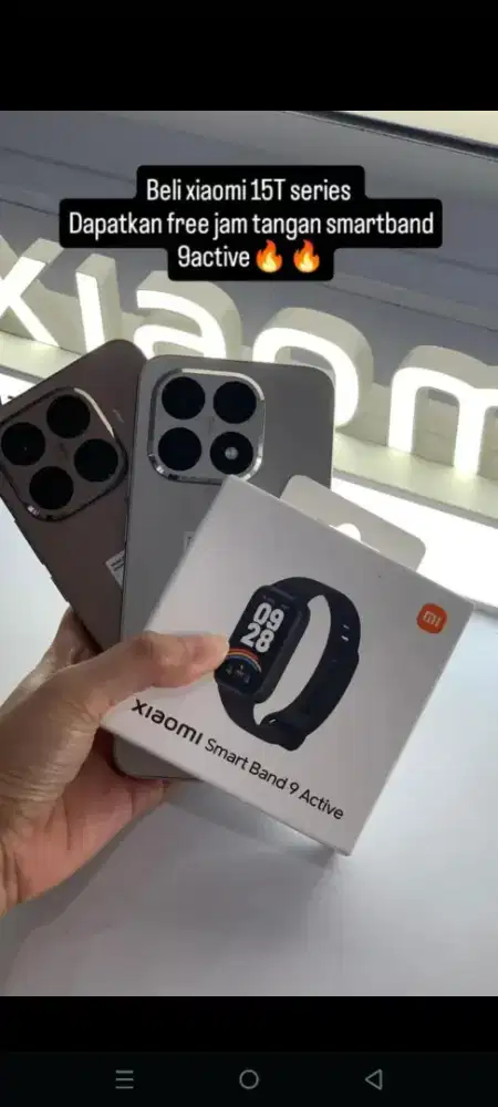 Xiaomi 15T Free Smartband 9 Active garansi resmi bukan barang repack