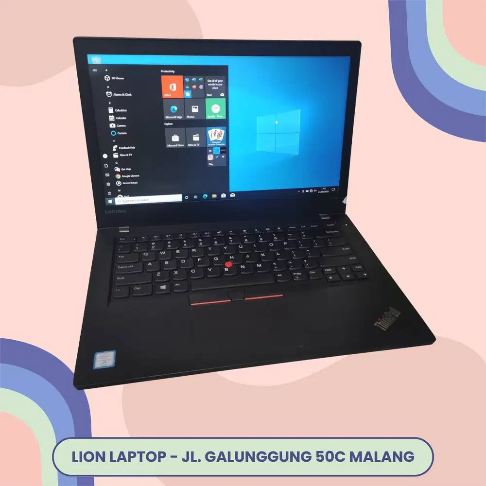 RAM 16GB Core i5 Gen7 SSD 256GB Lenovo Thinkpad T470 [07|12]