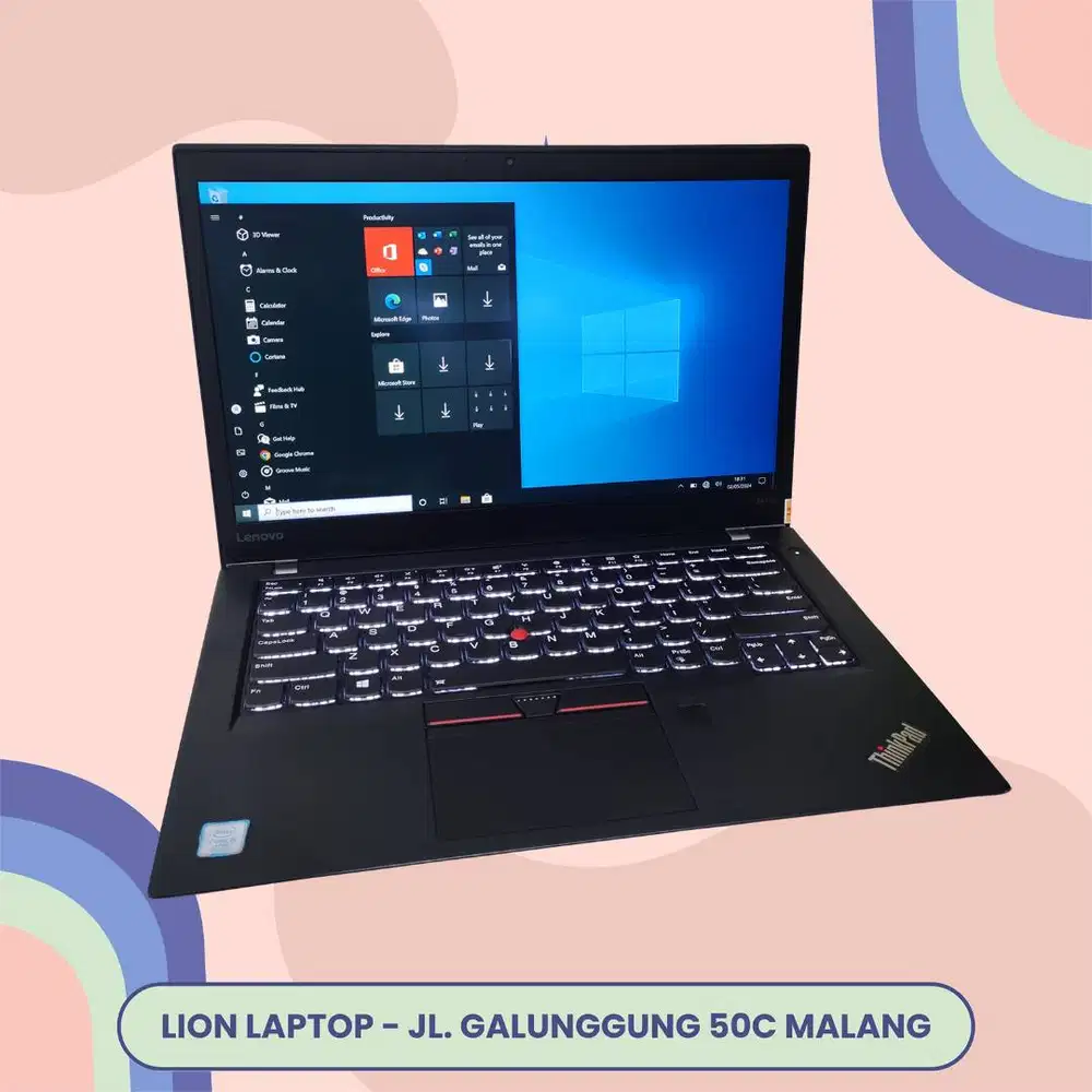 Core i5 Gen 7 RAM 8GB SLIM TOUCHSCREEN Lenovo Thinkpad T470s [07|12]