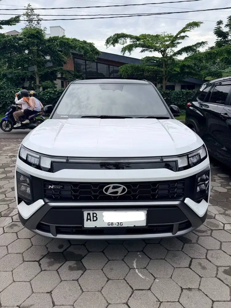 All New Hyundai Creta N Line 1.5 AT Putih NIK 2025