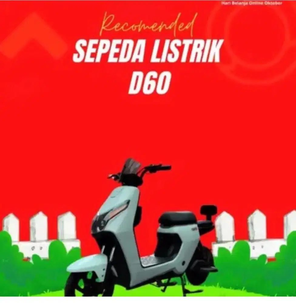 Sepeda listrik D60