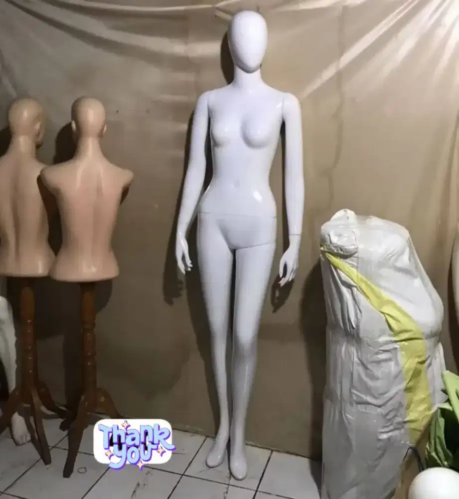 Manekin Fullbody Fiberglass Glossy