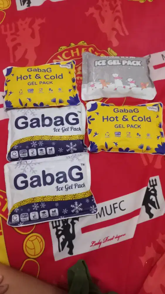 Ice gel gabag dan free penampung asi