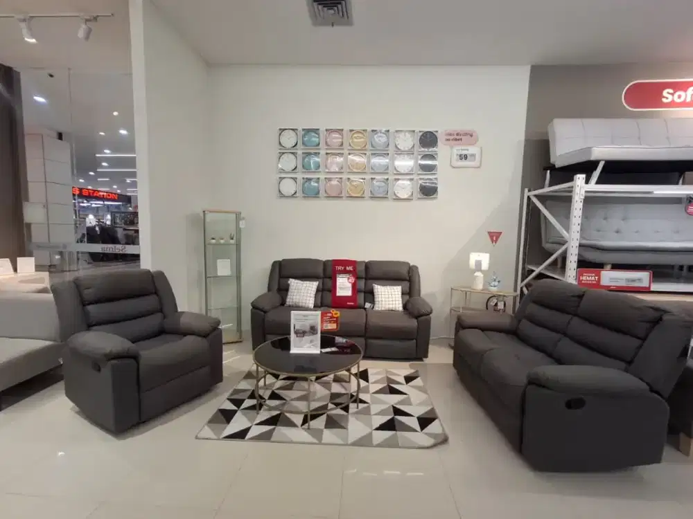 Sofa set recliner