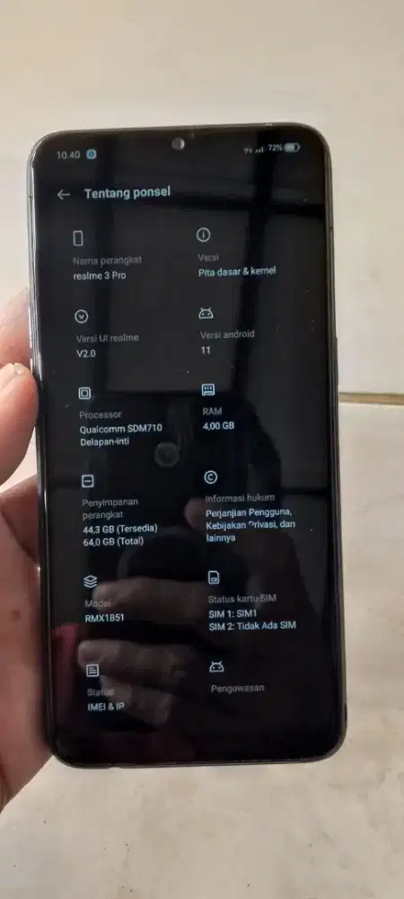 Realmi 3 pro 4/64 batangan