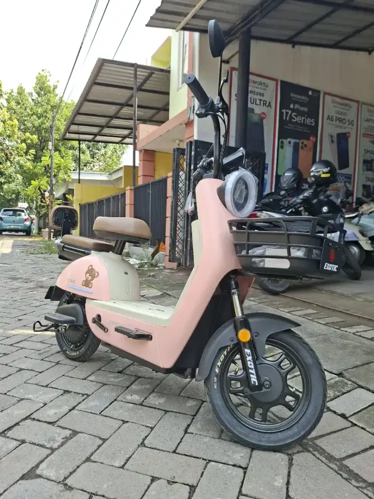 Sepeda listrik Exotic ev 928 bisa kredit dp hingga 0%