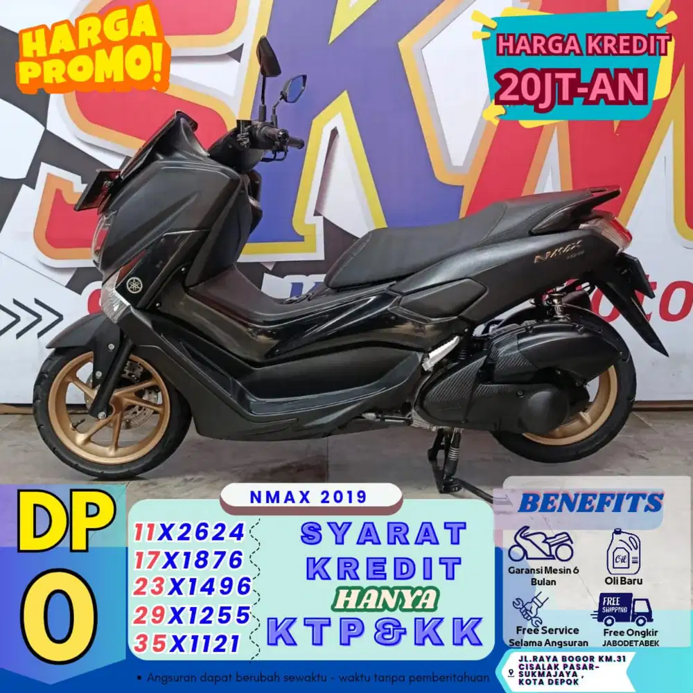 (gebyar angsrn 38rb/hari DP 0) NMAX 2019 cash credt
