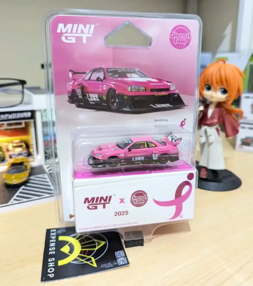MiniGT 1095 Nissan LB ER34 Super Silhouette Skyline 2025 GIVE Edition