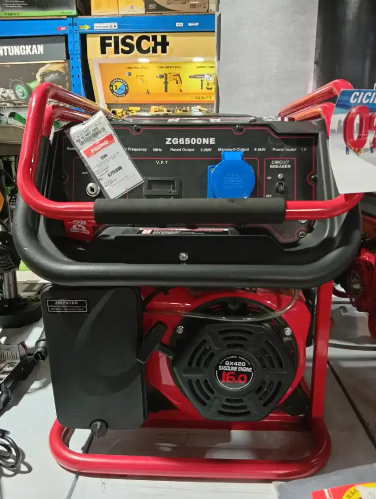 ZEHN ZG6500NE GENERATOR SET 5500W 1 PH NEW DESGN