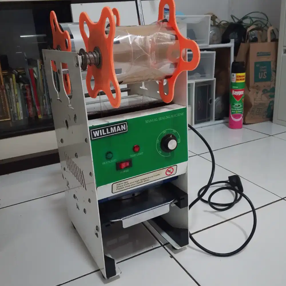Mesin Sealing Manual Cup Sealer untuk Usaha Minuman