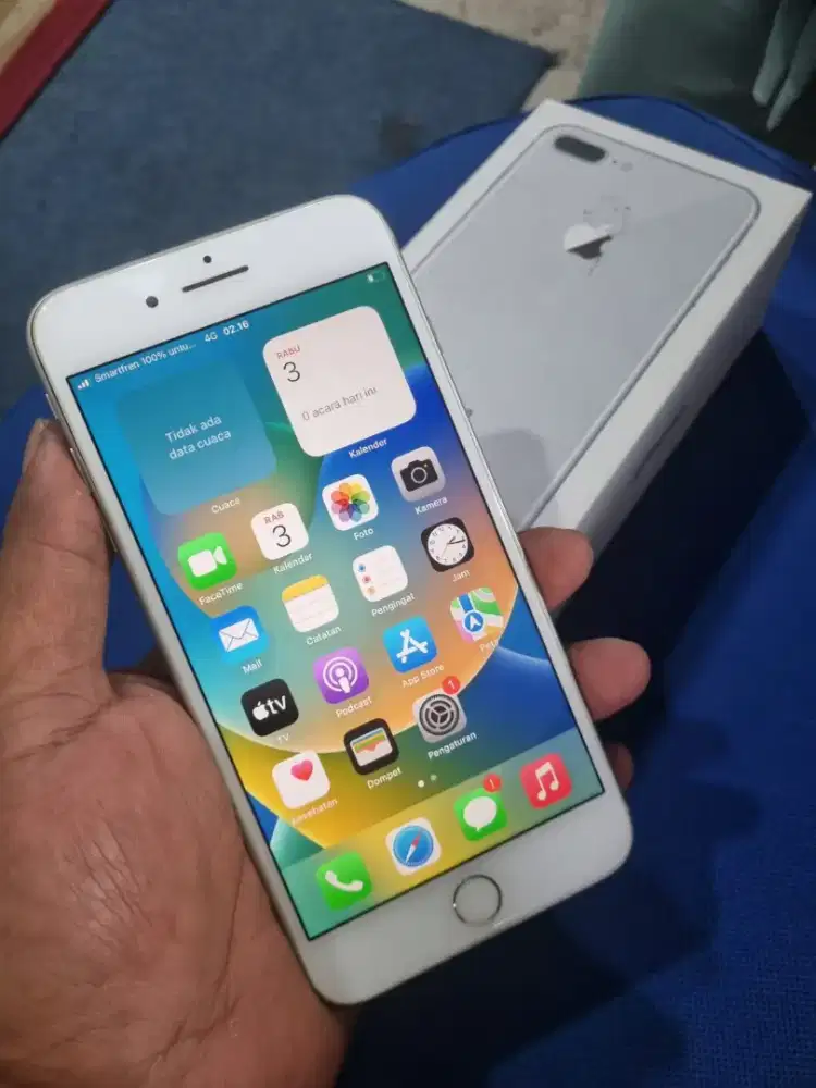 Iphone 8 plus 64gb exs ibox fulset