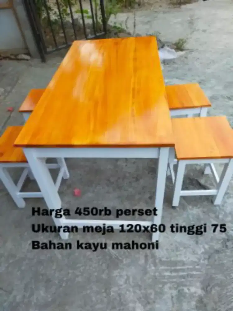 SET MEJA KURSI KAFE/WARMINDO