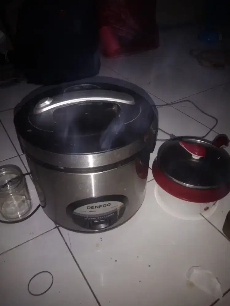 magic denpoo stenlees 1,8 liter & panci listrik