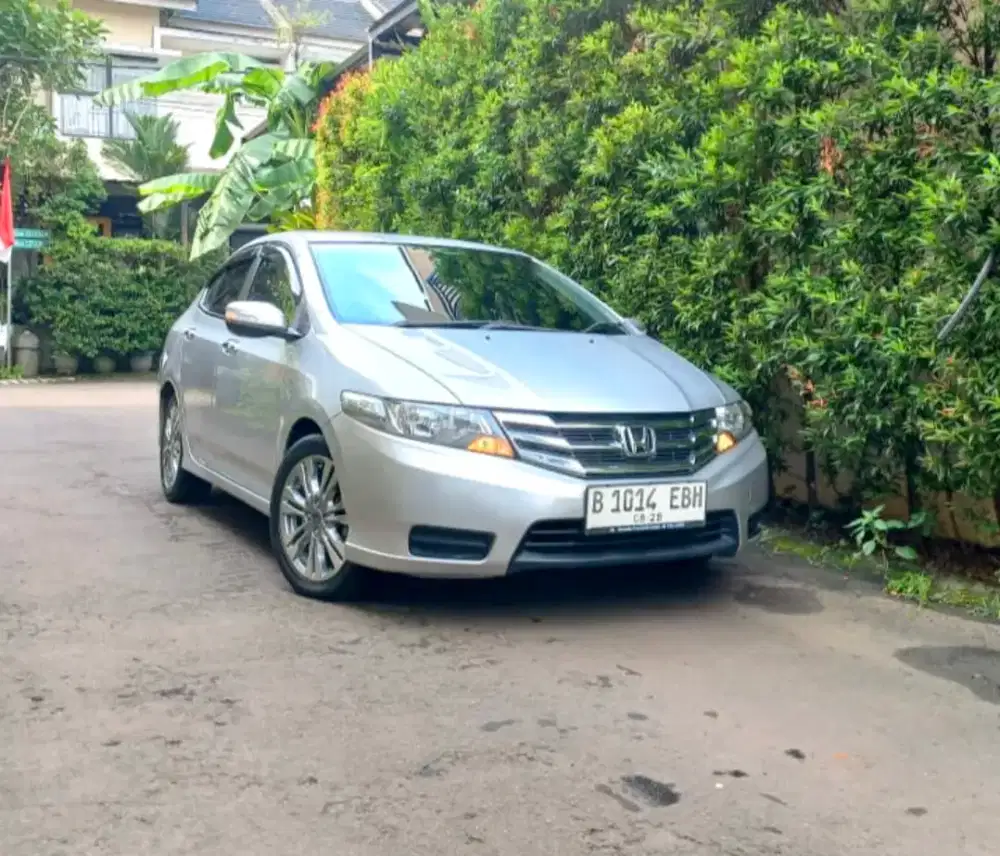 [KM.86rb] Honda City E 1.5 AT (GM2) 2013 Silver