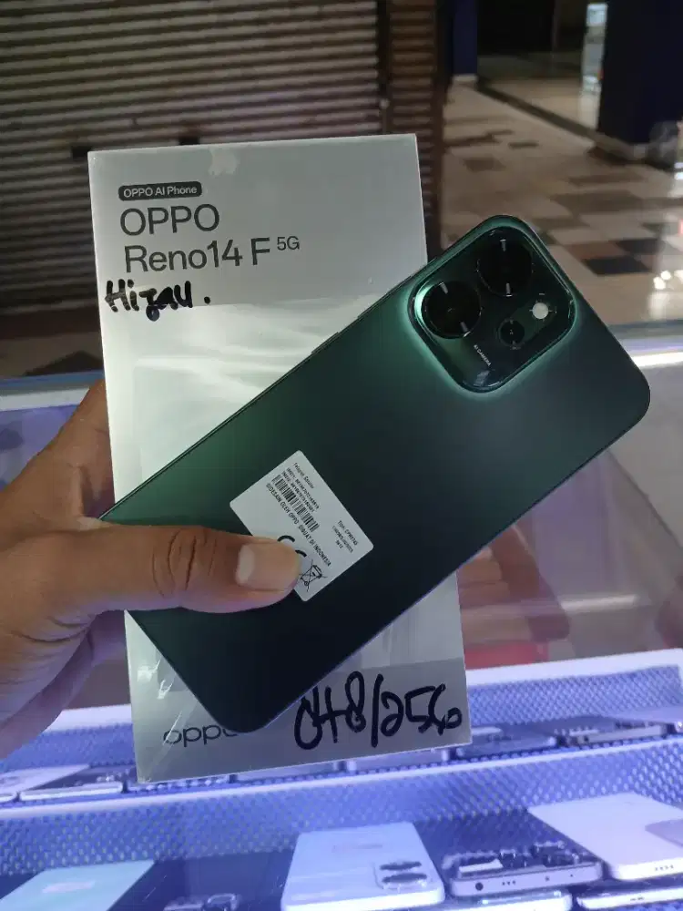 Oppo Reno 14f 5g 8/256 like new super parah