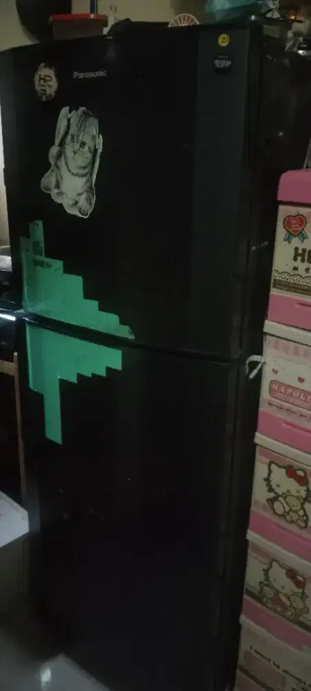 Panasonic 2 pintu ,edisi mau pulkam