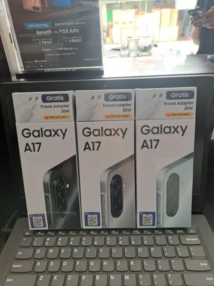 KREDIT TANPA DP, SYARAT KTP AJA, TUKAR TAMBAH BISA, GALAXY A17 8/128
