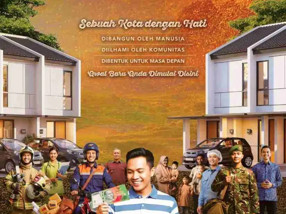 Hunian Warisan bangsa cicilan 700rb / jadi Juragan Kos