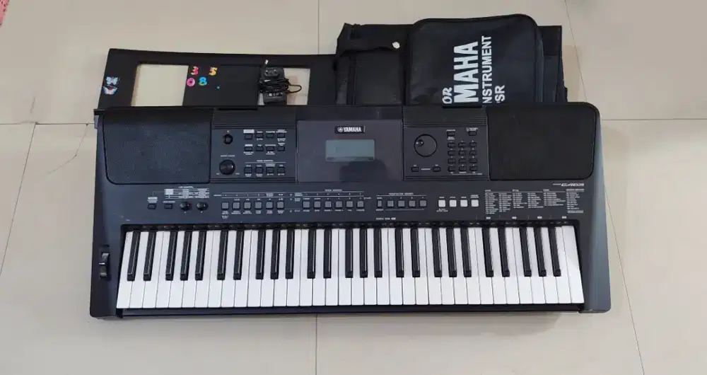 Yamaha PSR E-463 bekas, bisa flash disk
