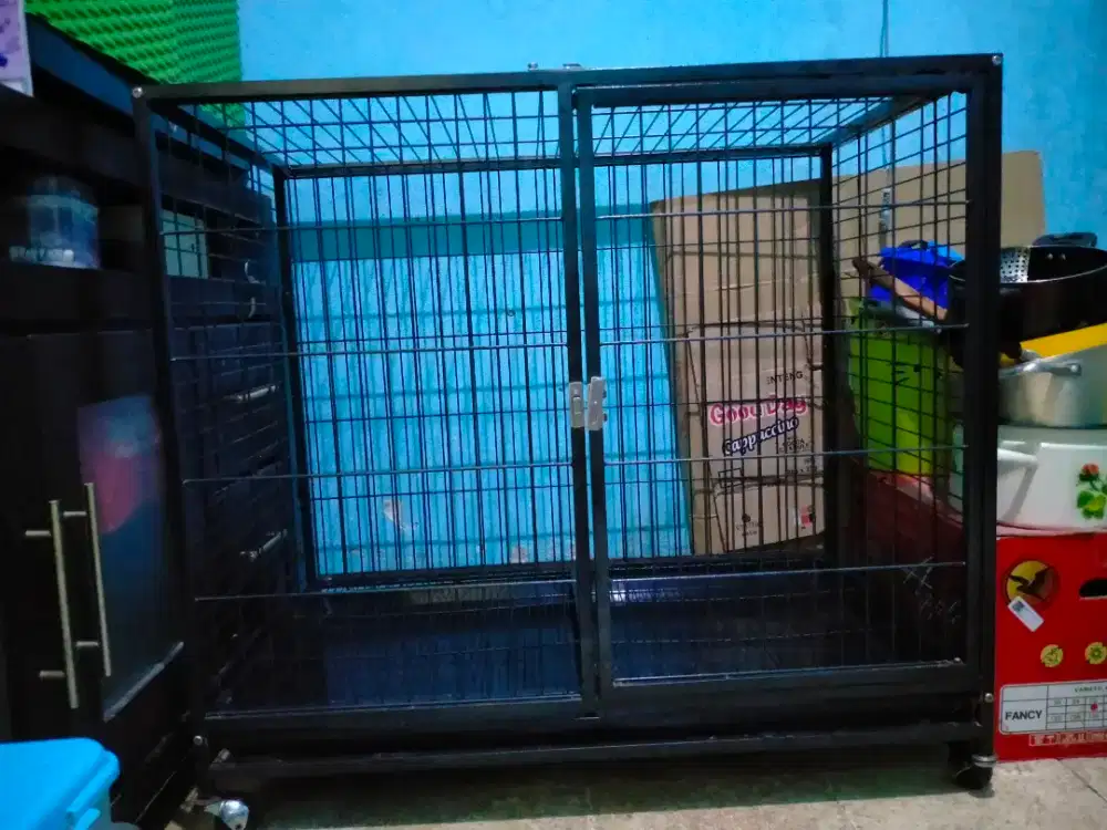 Barang bekas kandang kucing kondisi barang masih mulus