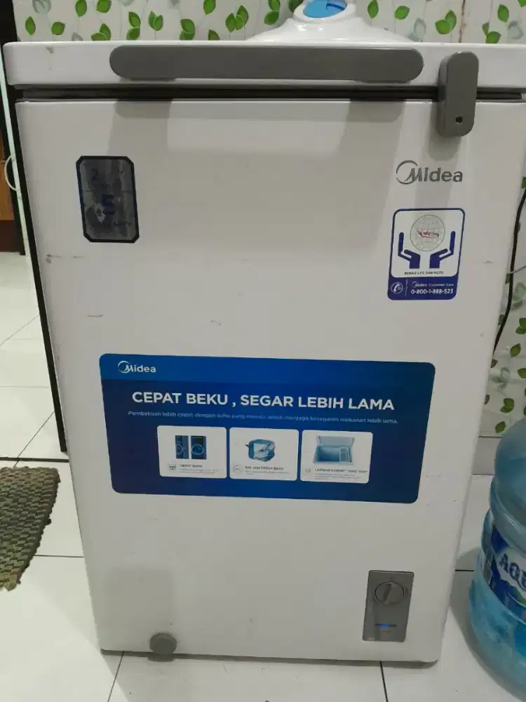 Jual frezer midea 100 liter