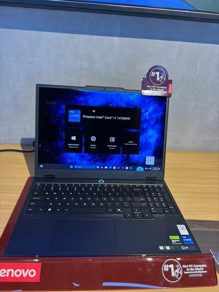 CICILAN LAPTOP LENOVO LEGION INTEL CORE I7 16/512 GbPROMO BUNGA RINGAN