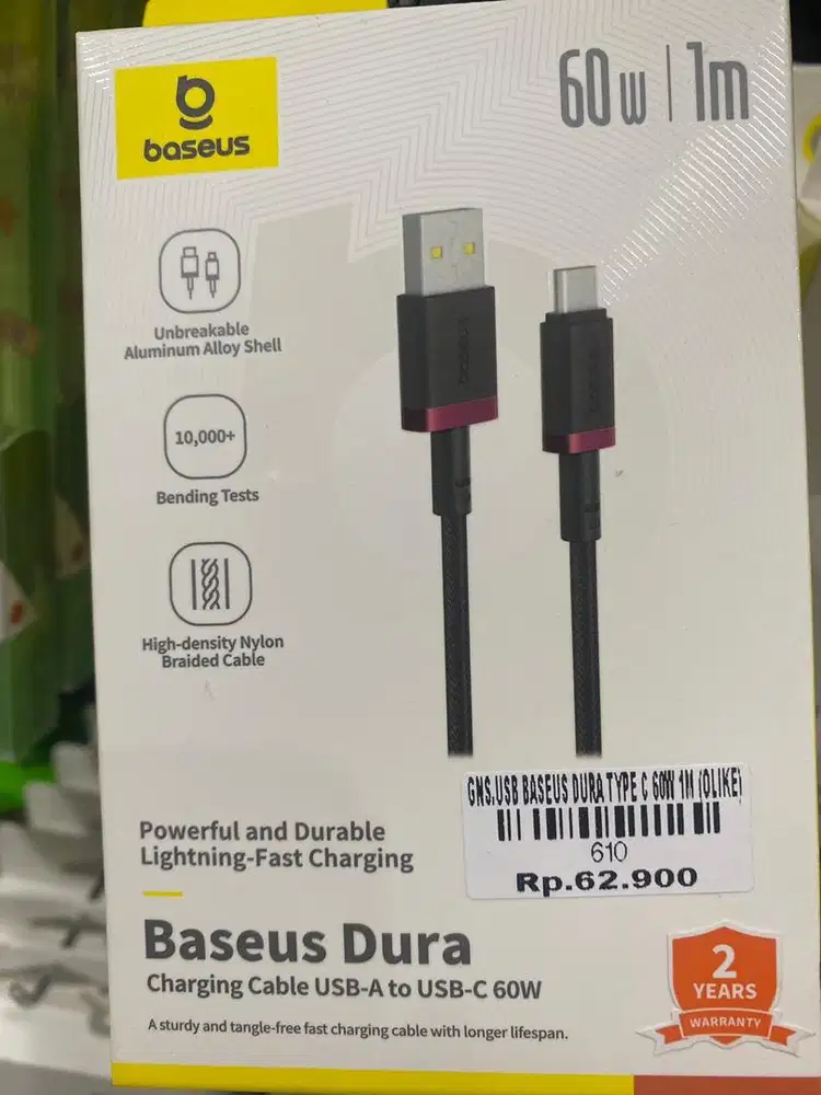 USB BASEUS DURA TYPE C 60W