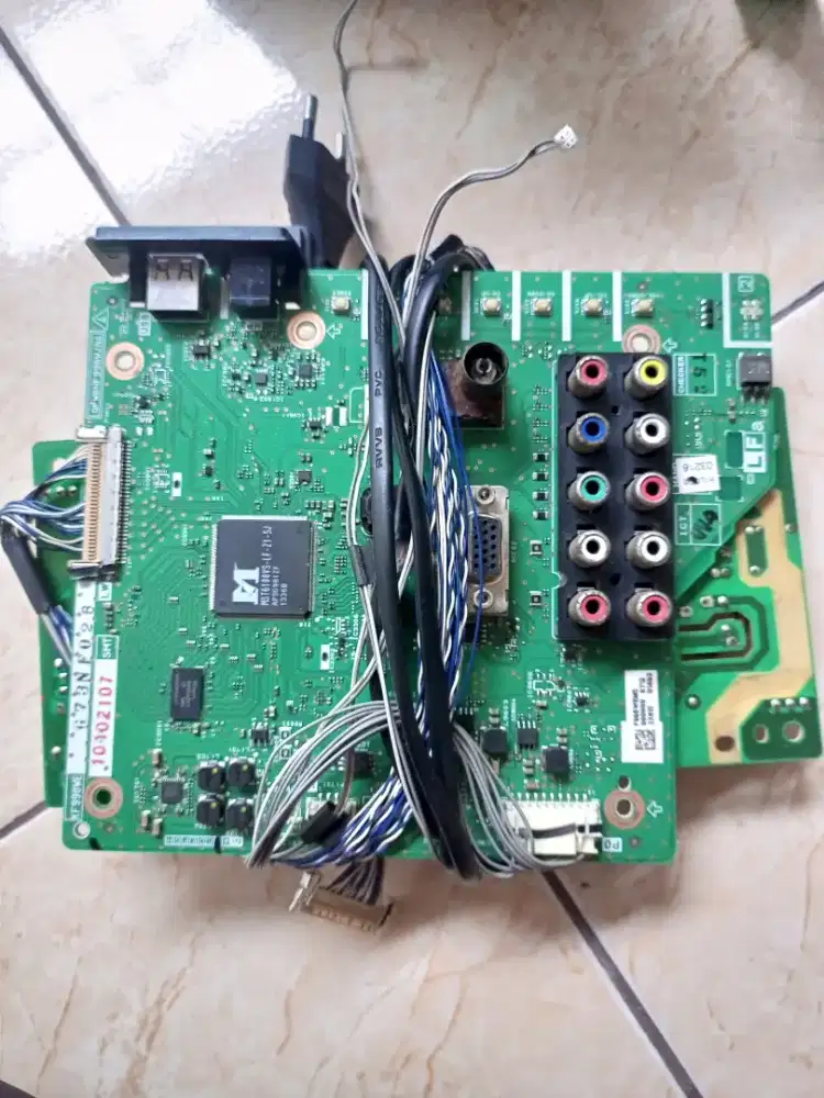 PSU dan mainboard tv Shar