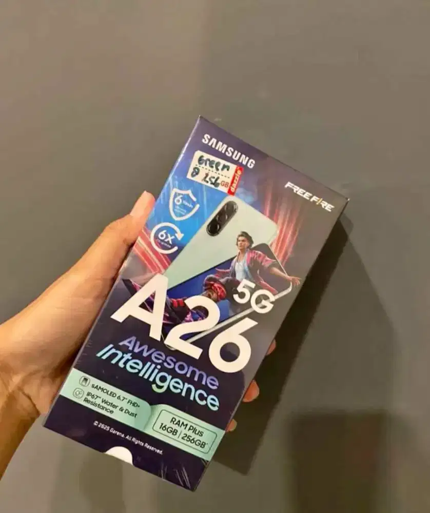 SAMSUNG GAlAXY A26 5G 8/256 SEGEL PROMO MURAH
