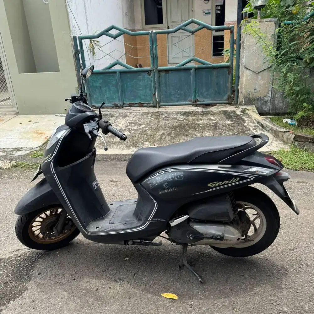 Honda Genio Hitam 2020 Apa Adanya