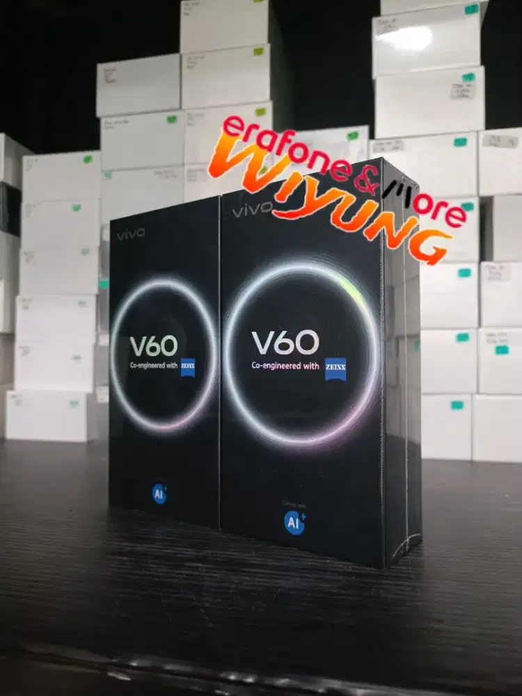 Vivo V60 12/512 garansi resmi 1 tahun, bisa cicilan 0% up to 24 bulan