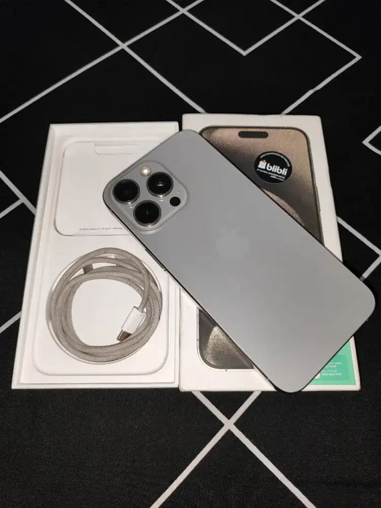 iPhone 15 Promax 256GB iBox Natural Titanium