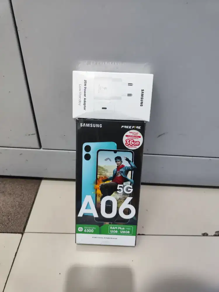 Samsung A06 5g 8/128 + adapter