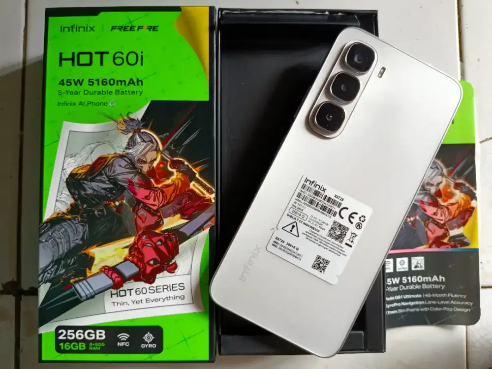 INFINIX HOT 60i NFC RAM 8+8/256