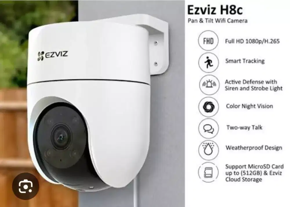 Camera cctv esvis 2way audio graris jasa pasang